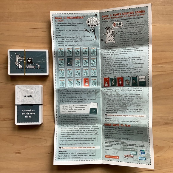 NWOT Parker Brothers Pictureka Card Game - Picture 4 of 4